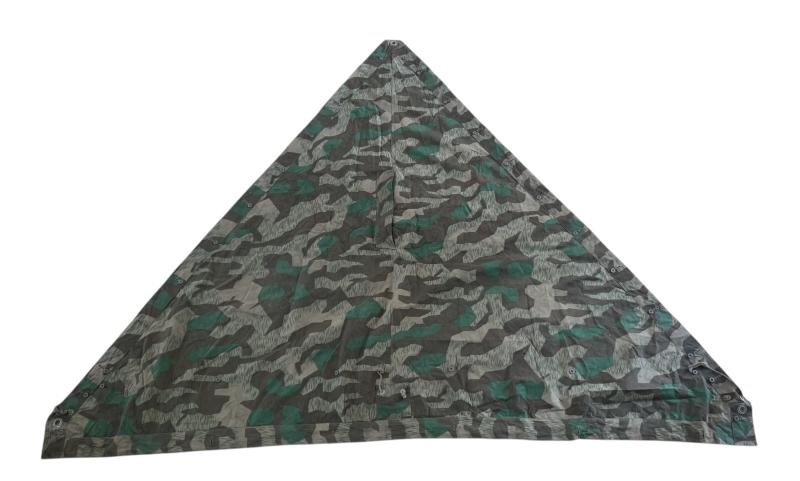 WH (Heer) Zeltbahn 31 With Leather Straps -Nice Used Condition — image 3