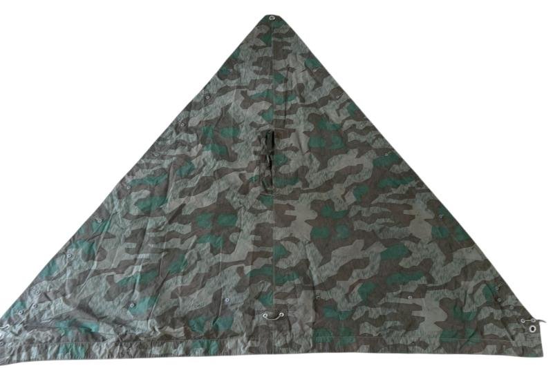 WH (Heer) Zeltbahn 31 With Leather Straps -Nice Used Condition — image 4