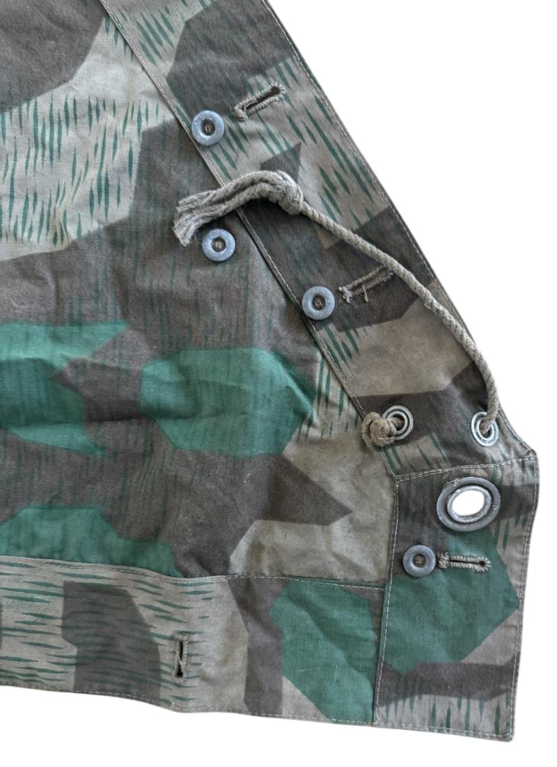 WH (Heer) Zeltbahn 31 With Leather Straps -Nice Used Condition — image 6