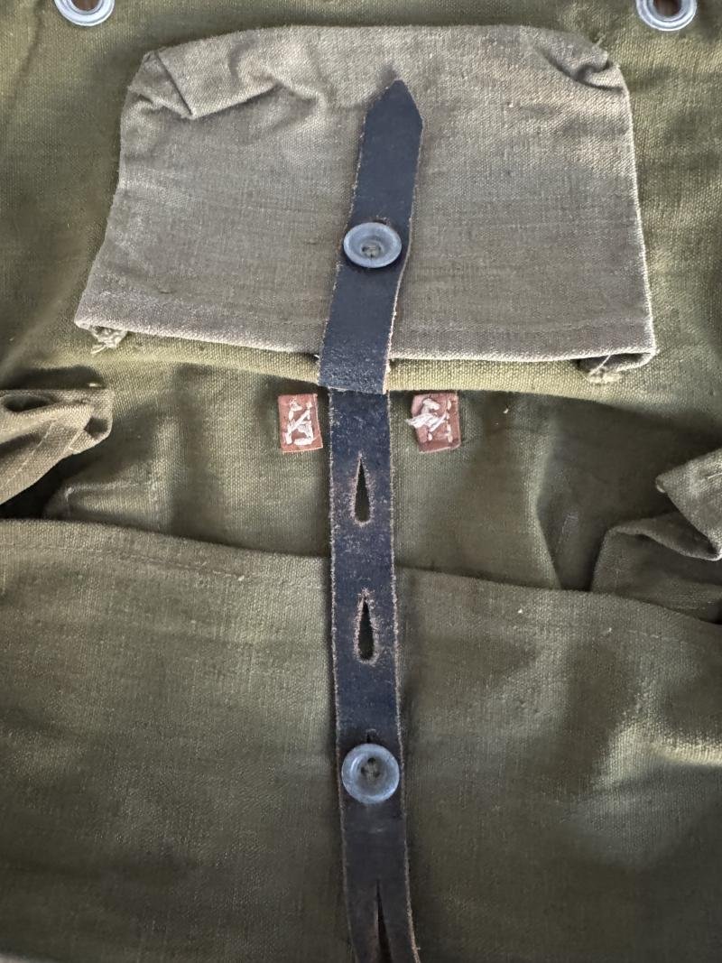 WH (HEER) Combat Assault Pack A-Frame Bag - Nice Used Condition — image 6