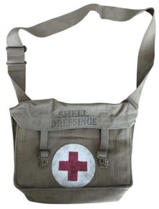 British Medic Shell Dressing Bag 1943 - Mint Condition