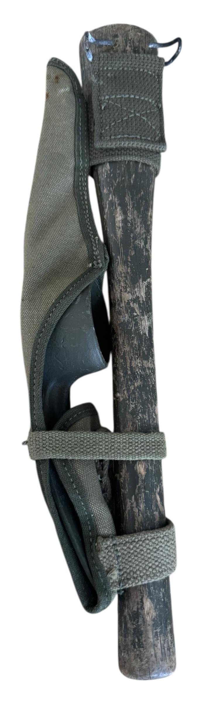 U.S. M1910 Pick-Mattock Intrenching And Carrier - Nice Used Condition — image 7