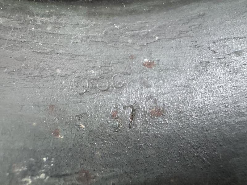 WH (HEER) M40 Steel Helmet Makers Marked F.W. Quist G.M.B.H. Nice Used Condition — image 12