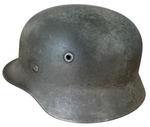 WH (HEER) M40 Steel Helmet Makers Marked F.W. Quist G.M.B.H. …