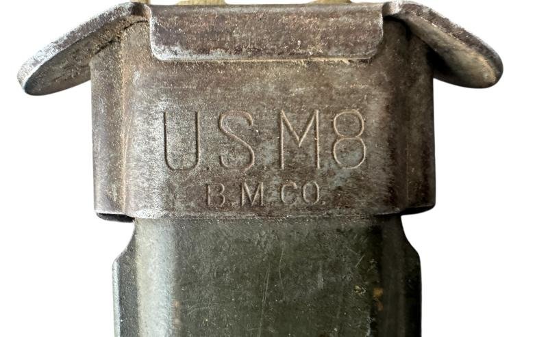 U.S.Second Model M3 'UTICA' Trench Knife And M8 Scabbard - Nice Used Condition — image 8