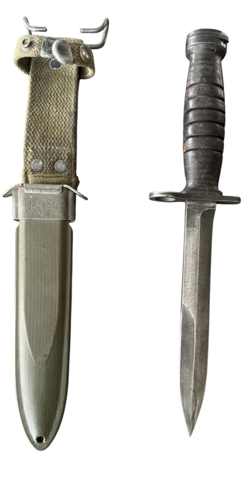 U.S. M4 Bayonet Makers Marked 'Utica' - Nice Used Condition — image 2