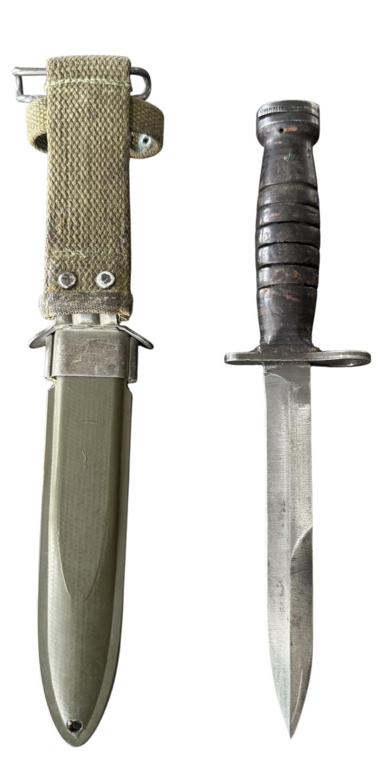 U.S. M4 Bayonet Makers Marked 'Utica' - Nice Used Condition — image 3