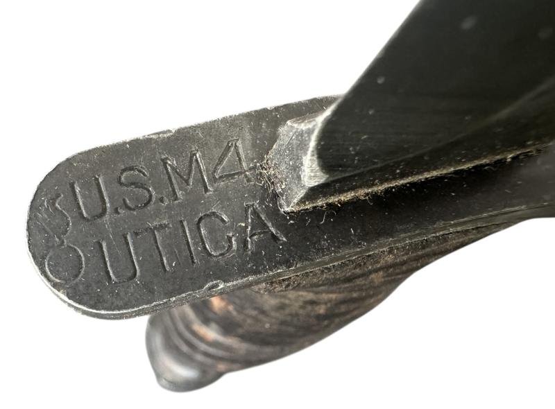 U.S. M4 Bayonet Makers Marked 'Utica' - Nice Used Condition — image 4