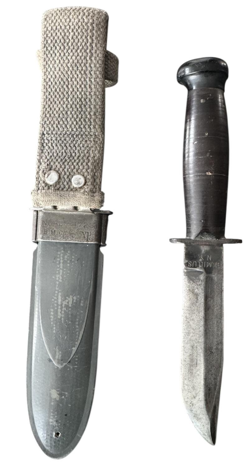 U.S. Navy MK1 Fighting Knife - Nice Used Condition — image 3