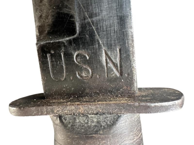 U.S. Navy MK1 Fighting Knife - Nice Used Condition — image 5