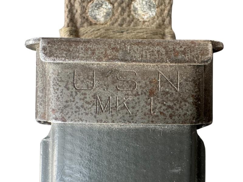 U.S. Navy MK1 Fighting Knife - Nice Used Condition — image 8