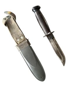 U.S. Navy MK1 Fighting Knife - Nice Used Condition