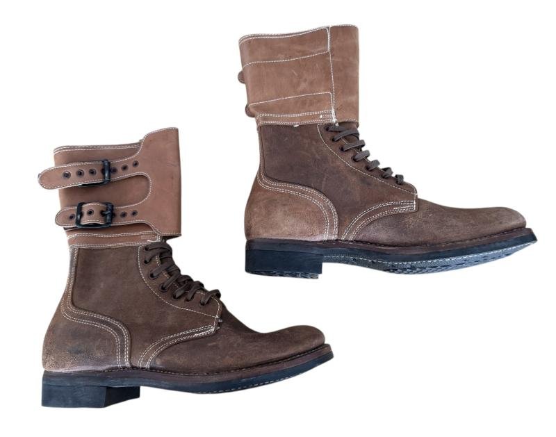 U.S. M1943 Service Boots 1944 Dated Sized 8 1/2 - Near Mint Condition — image 2