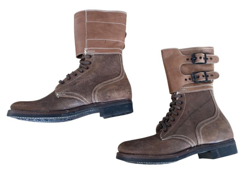 U.S. M1943 Service Boots 1944 Dated Sized 8 1/2 - Near Mint Condition — image 3