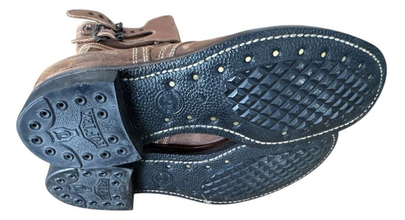 U.S. M1943 Service Boots 1944 Dated Sized 8 1/2 - Near Mint Condition — image 5