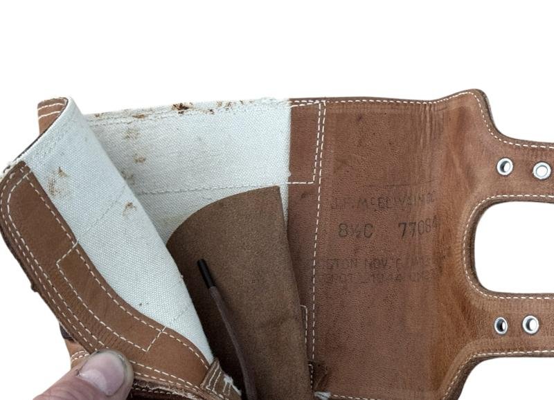 U.S. M1943 Service Boots 1944 Dated Sized 8 1/2 - Near Mint Condition — image 9