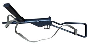 British Airborne MK II Sten Gun And Carrying Sling - …