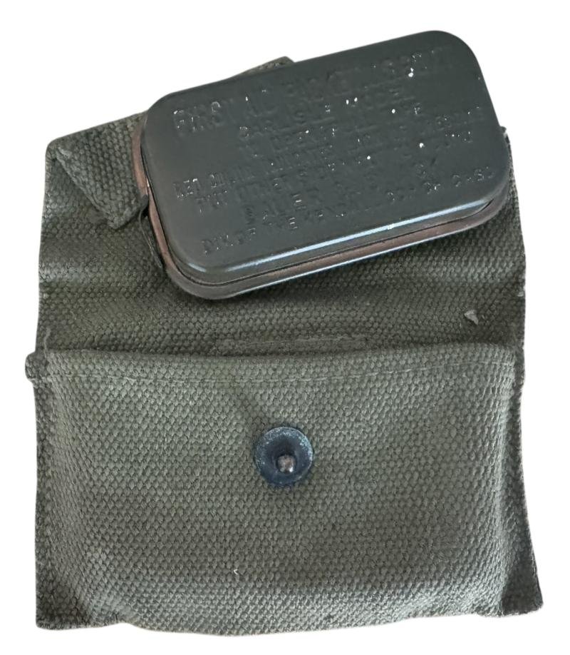 U.S. M1942 First Aid Pouch With Contents - Unussued Condition — image 4