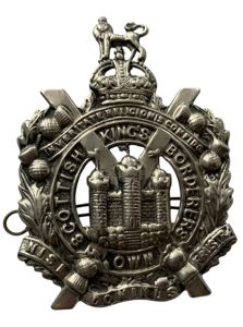 British (Airborne) Kings Own Scottish Border Regiment Cap Badge - …