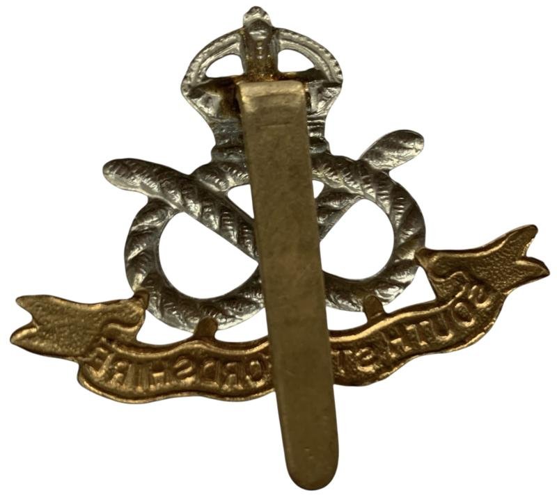 British (Airborne) South Staffordshire Regiment Cap Badge - Nice Used Condition — image 2