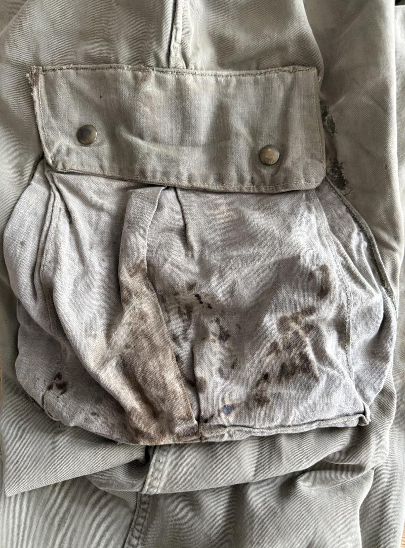 U.S. Airborne /Paratrooper M1943 Rigger Reinforced Jump Trousers - Nice Used Condition — image 6