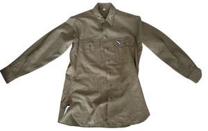 U.S. Flanel Shirt Original Mounted 1942 - Mint Condition