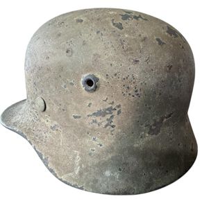 WH (HEER) M40 Two Tone Normandy Camouflage Combat Helmet - …