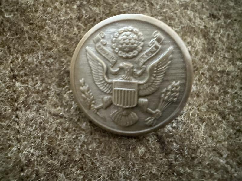 U.S. Wool Overcoat Sized 38L 1942 Dated - Nice Used Condition — image 7