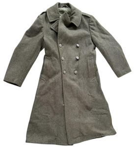 U.S. Wool Overcoat Sized 38L 1942 Dated - Nice Used …
