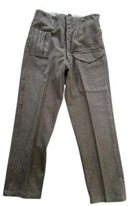 British 1940 Pattern Battle Dress Trousers Size 18 - Nice …