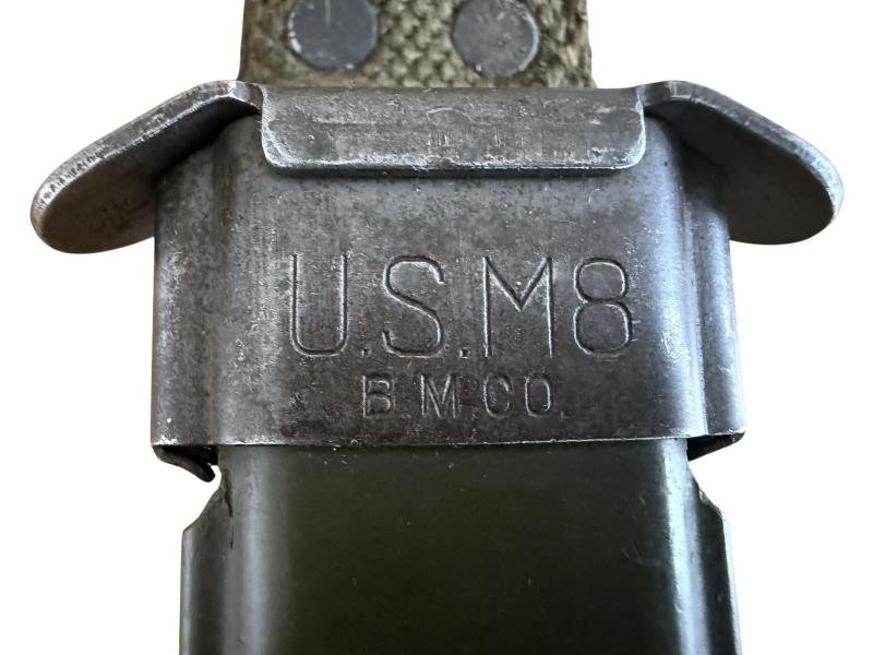 U.S. Second Model M3 'CASE' Trench Knife And M8 Scabbard - Nice Used Condition — image 10