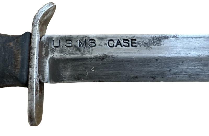 U.S. Second Model M3 'CASE' Trench Knife And M8 Scabbard - Nice Used Condition — image 3