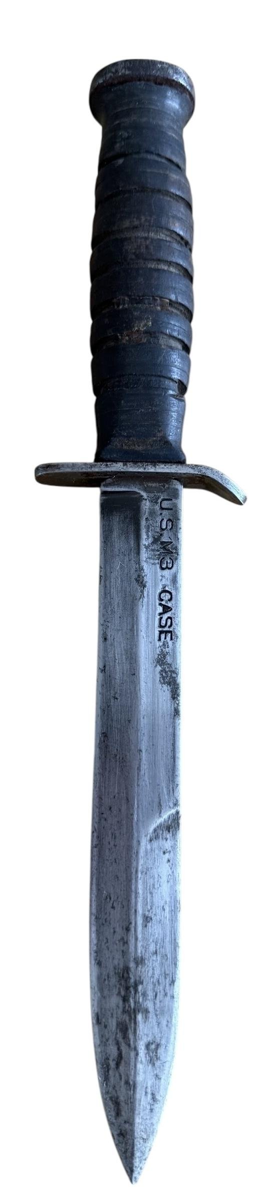 U.S. Second Model M3 'CASE' Trench Knife And M8 Scabbard - Nice Used Condition — image 6