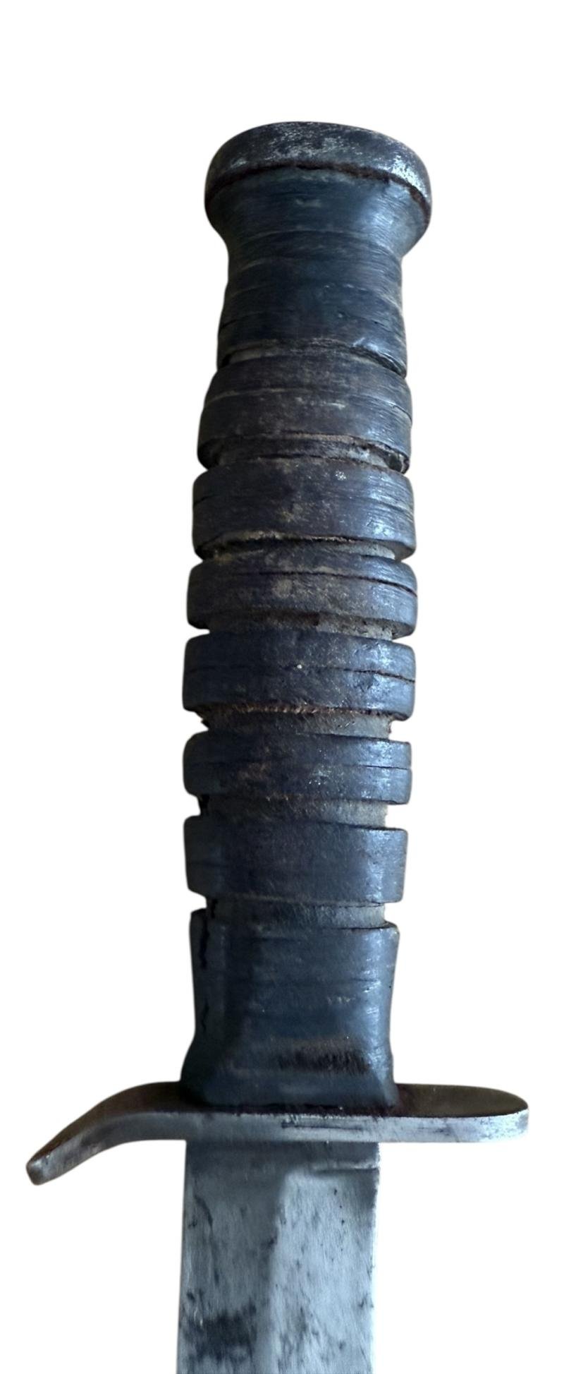 U.S. Second Model M3 'CASE' Trench Knife And M8 Scabbard - Nice Used Condition — image 8