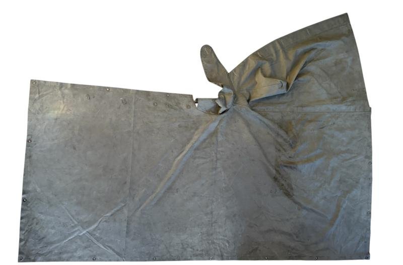 British 1917 Pattern MK VII Rain Cape (Rubber)1940 - Nice Used Condition — image 2