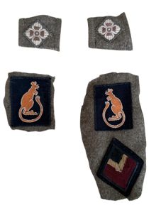 British Dessert Rats Formation Patches - Uniform Removed