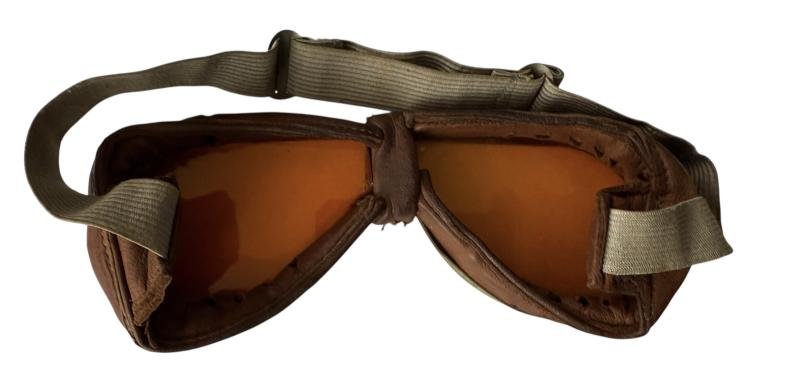 British Dispatch Riders Goggles - Nice Used Condition — image 2