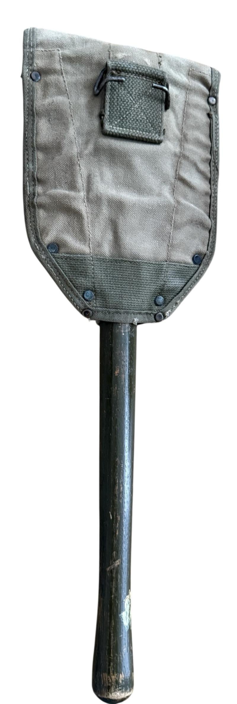 U.S. M1943 Intrenching Tool and Cover - Nice Used Condition — image 2