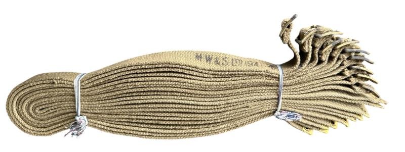 British 1937 Pattern Webbing Utility Straps (10pcs) 1941 - Unissued Condition — image 2