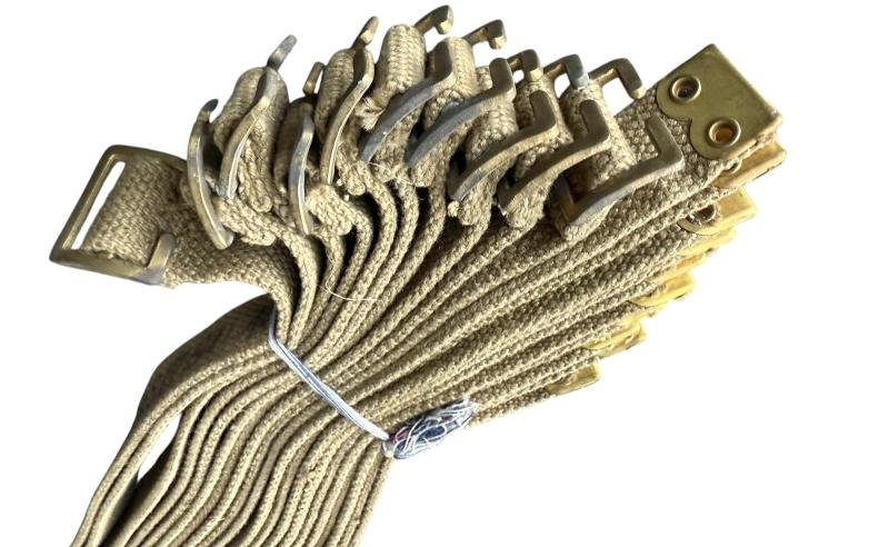 British 1937 Pattern Webbing Utility Straps (10pcs) 1941 - Unissued Condition — image 4