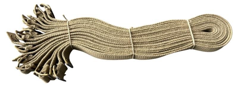 British 1937 Pattern Webbing Utility Straps (10pcs) 1944 - Unissued Condition — image 2