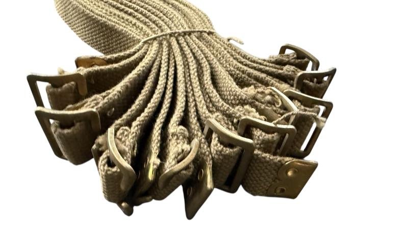 British 1937 Pattern Webbing Utility Straps (10pcs) 1944 - Unissued Condition — image 3