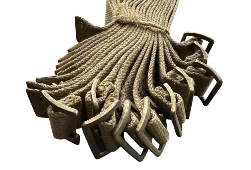 British 1937 Pattern Webbing Utility Straps (10pcs) 1943 - Unissued Condition — image 3