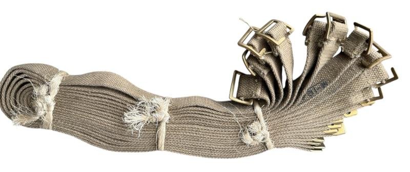 British 1937 Pattern Webbing Utility Straps (10pcs) 1943 - Unissued Condition — image 2