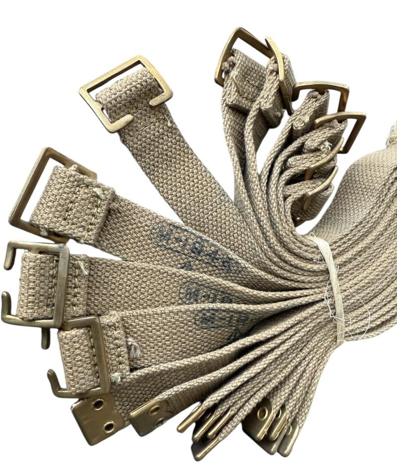 British 1937 Pattern Webbing Utility Straps (10pcs) 1943 - Unissued Condition — image 4