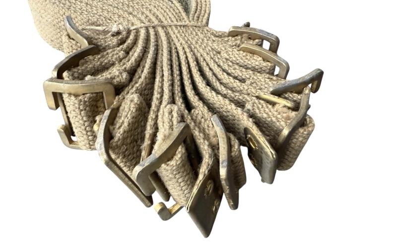 British 1937 Pattern Webbing Utility Straps (10pcs) 1943 - Unissued Condition — image 3