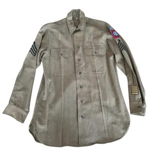 U.S. Flannel Shirt Original Mounted 82nd Airborne Size 15/33 - …