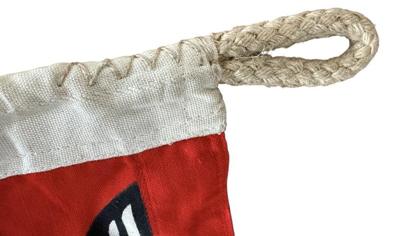 Kriegsmarine Reichsdienstflagge 'U Boot' Size 50x85 Kress St Tonis - Mint Condition — image 6