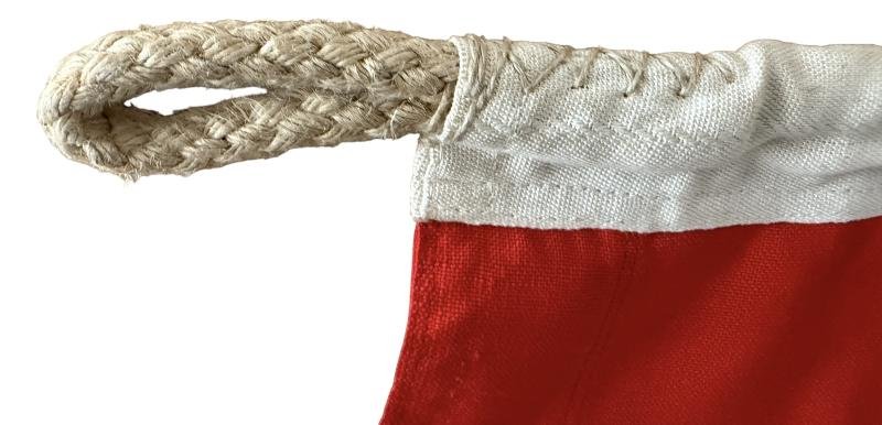 Kriegsmarine Reichsdienstflagge 'U Boot' Size 50x85 Kress St Tonis - Mint Condition — image 7