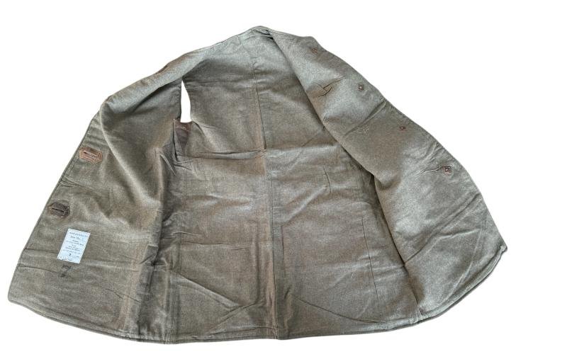 British Camoflaged ATS Leather Jerkin 1941 -Unissued Condition — image 3